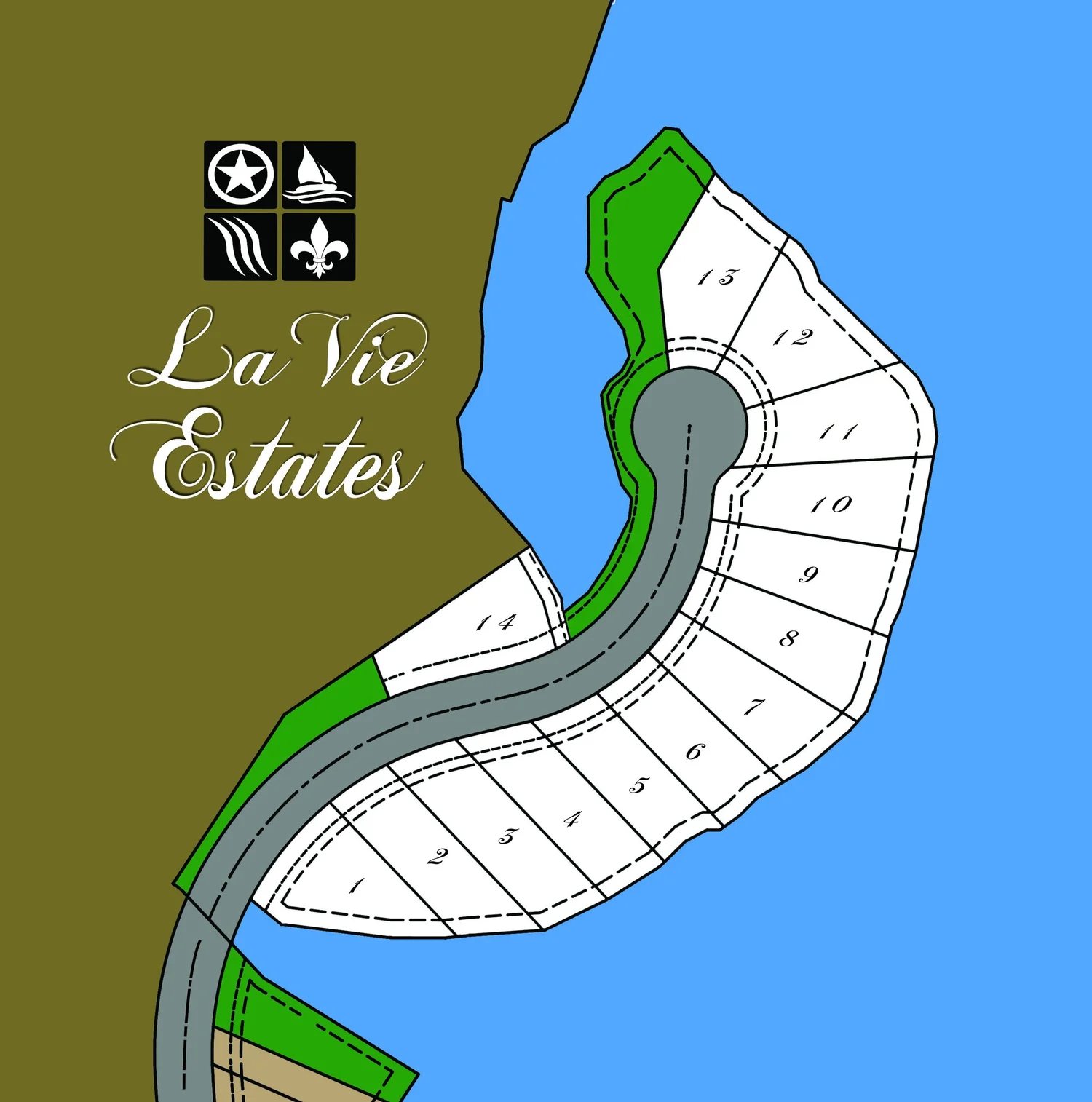 La Vie Estates Section II sign
